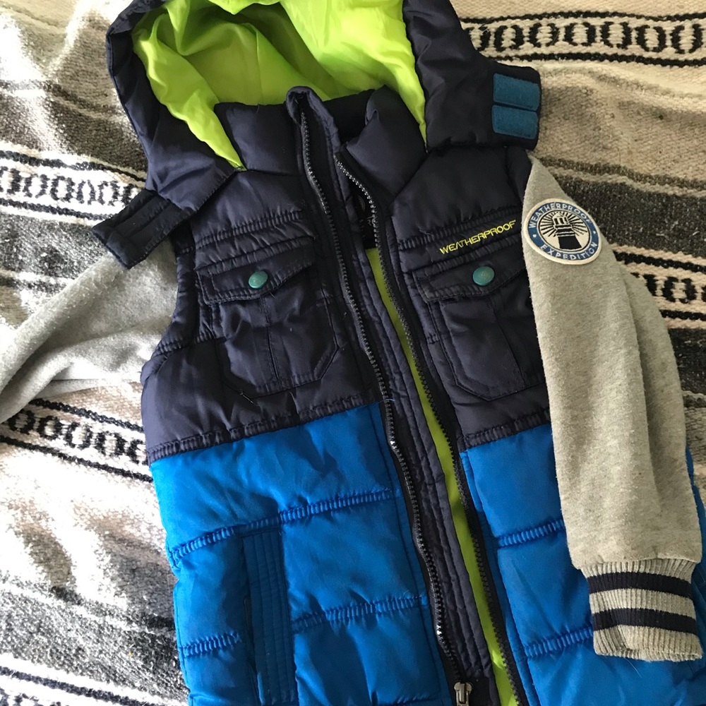 Boys weatherproof jacket